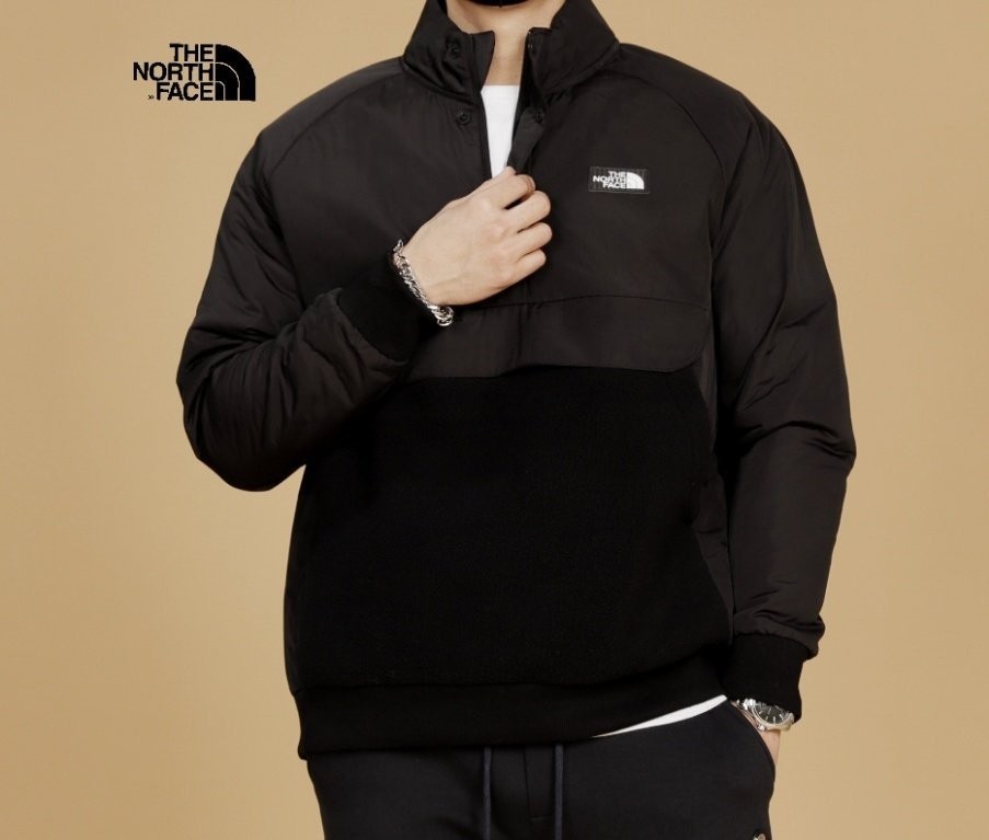 1<노스페이스 V 패치 하이 두툼아노락 >