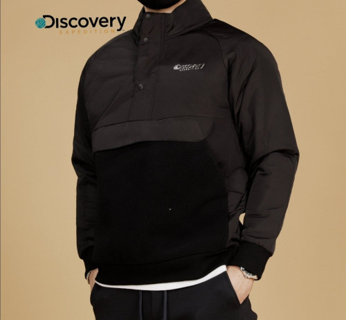 1 <디스커버리 V 실버 패치 두툼 아노락 >