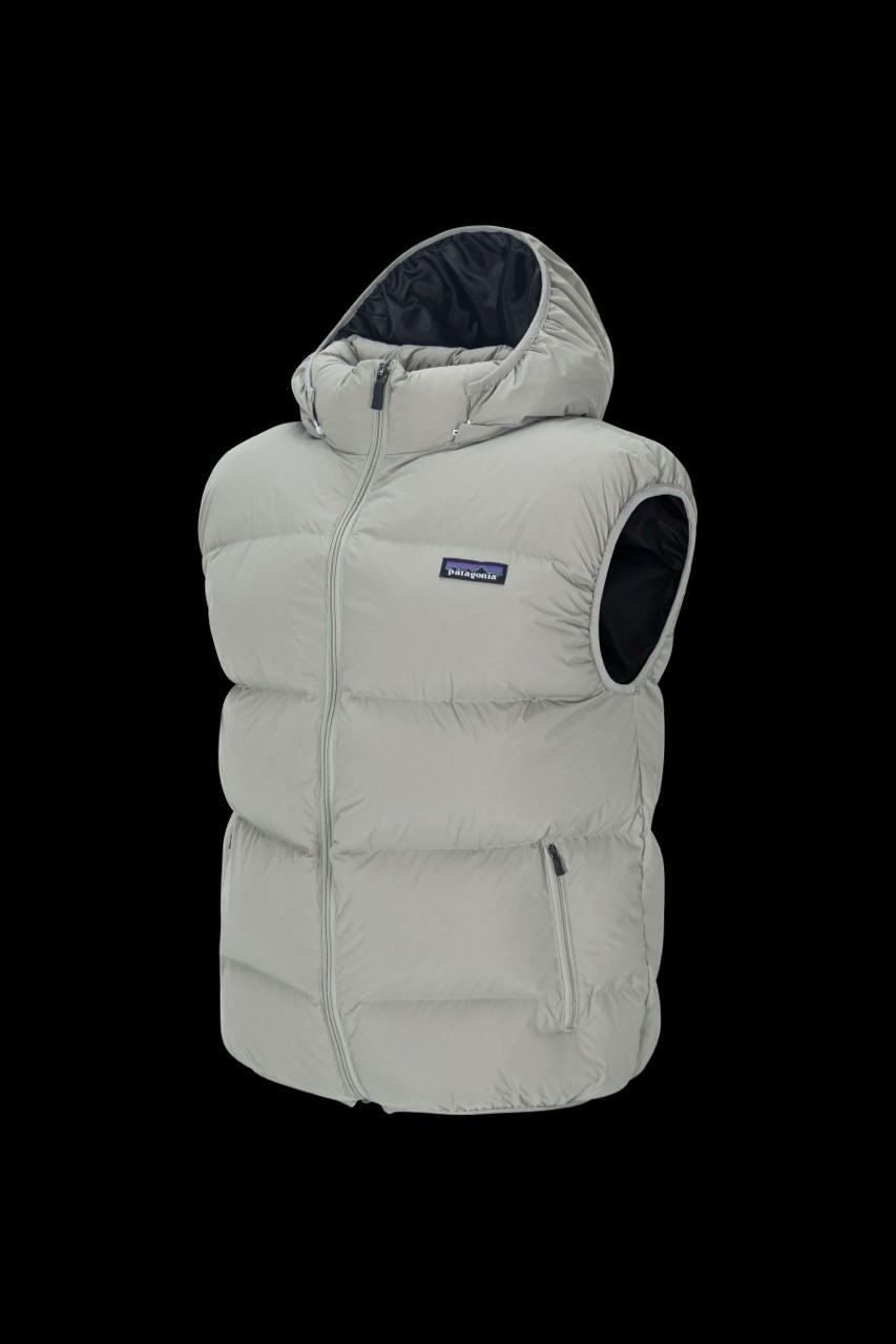 <파타고니아 후드 탈부착 조끼패딩>