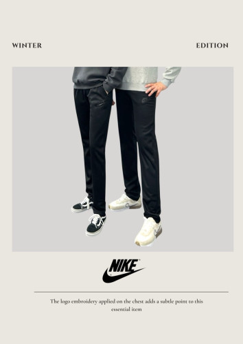 <나이키 3D 쿠션 기모 긴바지>