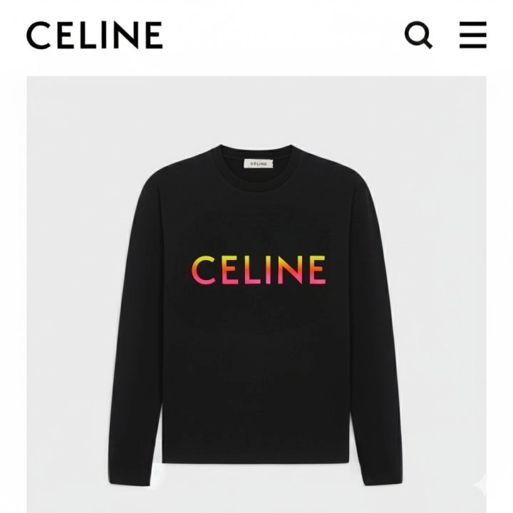 CLN 컬러로고 긴팔 티셔츠