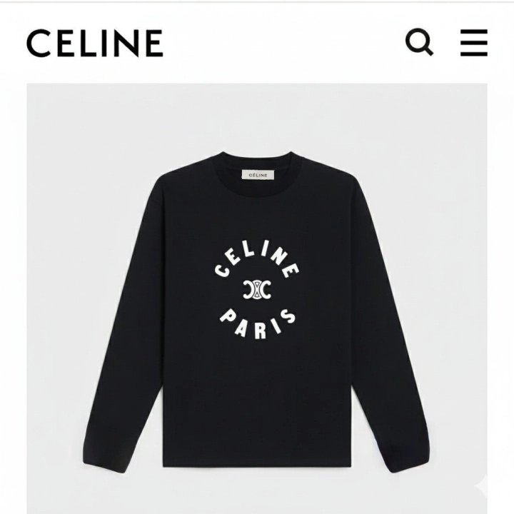 CLN 써클로고 긴팔 티셔츠