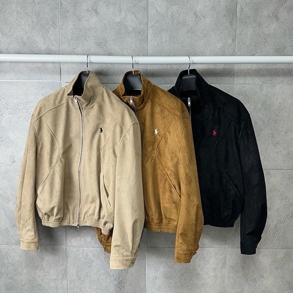  러프아웃 스웨이드 자켓