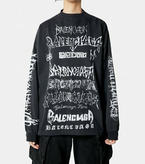 💕 발**** 멀티그래피티 티셔츠