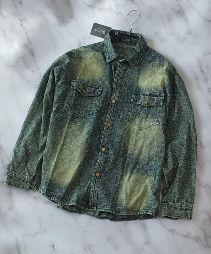 💕 구* 스몰로고 데님 자켓