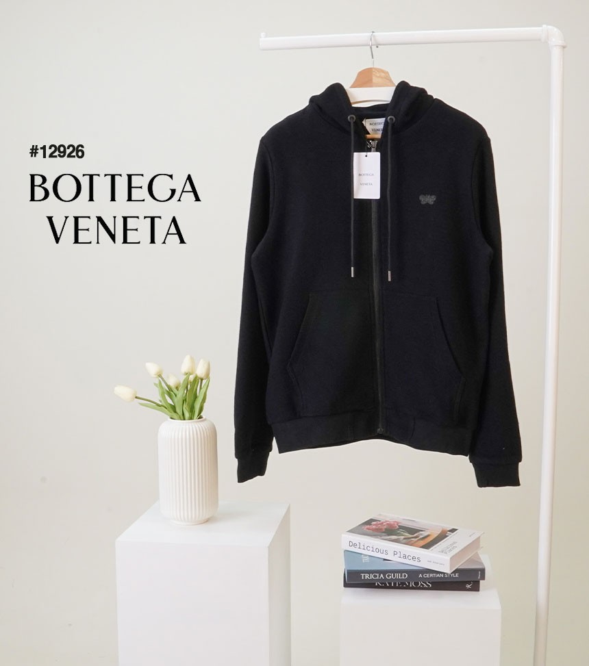 🔆 [Bottega Veneta] 보테가베네타 남성 인트레치아토 로고 니트 집업  🔆