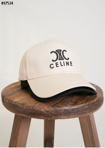 🔆 [CELINE] 셀린느 트리옹프 레터링 자수 로고 베이직 볼캡 🔆