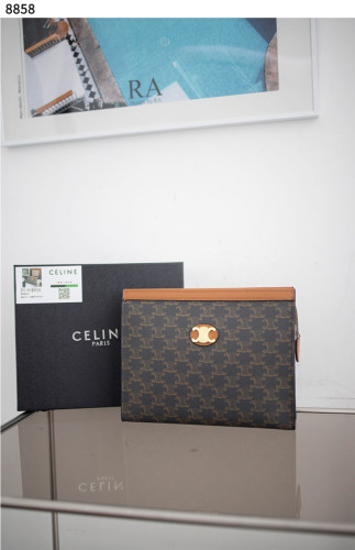 #셀린느 [CELINE] 셀린느 트리오페 로고 파우치 클러치백 신상입고💢 #가방 #8858