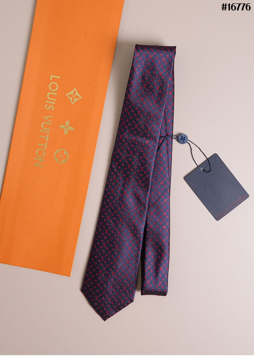 🔆 [Louis Vuitton] 루이비통 모노그램 자카드 실크 넥타이 🔆