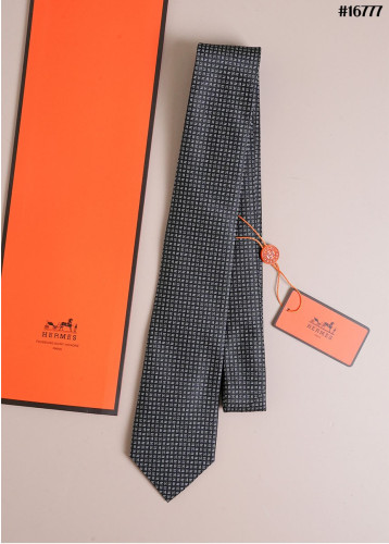 🔆 [HERMES] 에르메스 En Equilibre 자카드 실크 넥타이 🔆