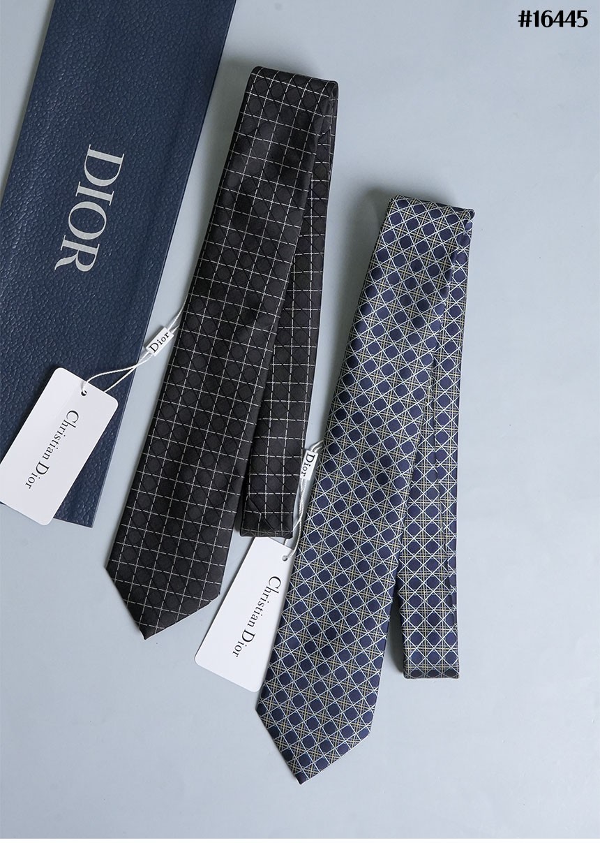 🔆 [Dior] 크리스찬 디올 까냐쥬 실크 자카드 넥타이 🔆
