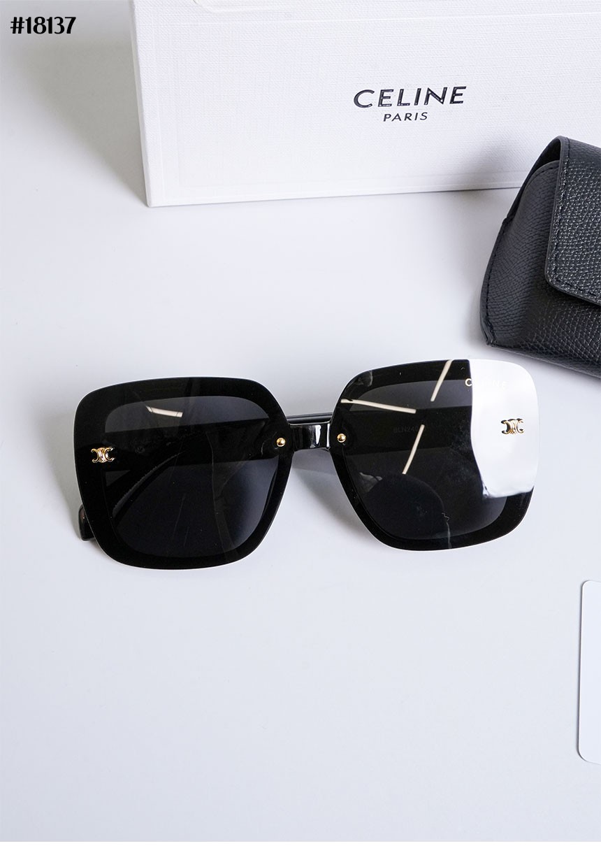 UM🔆 [CELINE] 셀린느 도트 트리옹프 퀄팅 프레임 스퀘어 선글라스 🔆