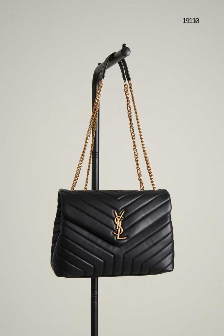 UM🔆 [SAINT LAURENT] 생로랑 모노그램 마틀라세 루루 미디엄 체인백 🔆