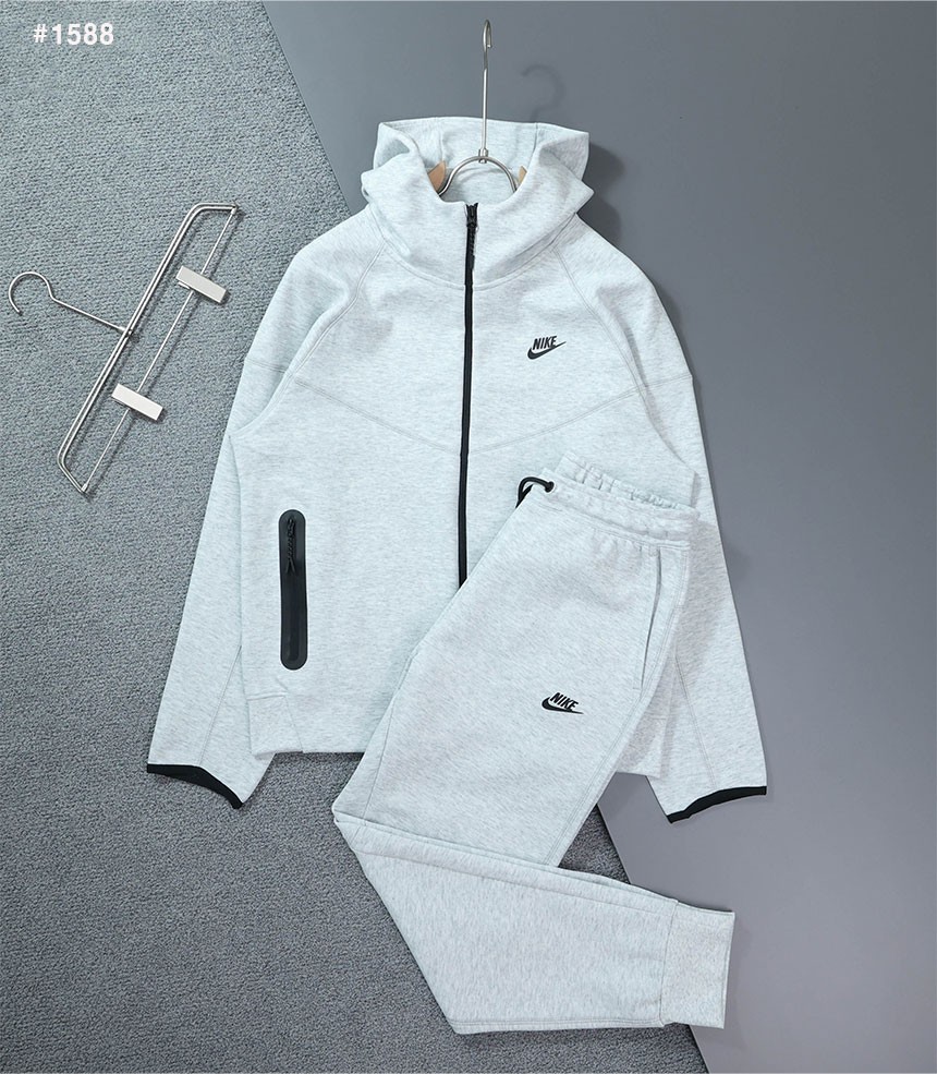 🍀 [NIKE] 나이키 테크 플리스 윈드러너 후드집업 & 조거팬츠 세트 🍀