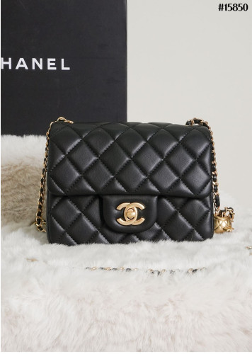 🔆 [CHANEL] 샤넬 클래식 까멜리아 골드볼 쁘띠삭 🔆