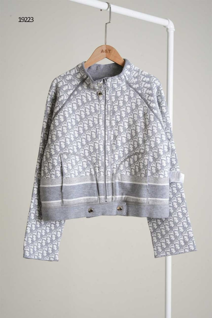 🔆 [DIOR] 크리스찬 디올 리버시블 오블리크 여성 크롭자켓 🔆