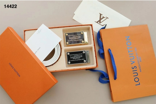 🔆 [LOUIS VUITTON] 루이비통 스퀘어 인벤쳐 투버클 벨트셋 🔆