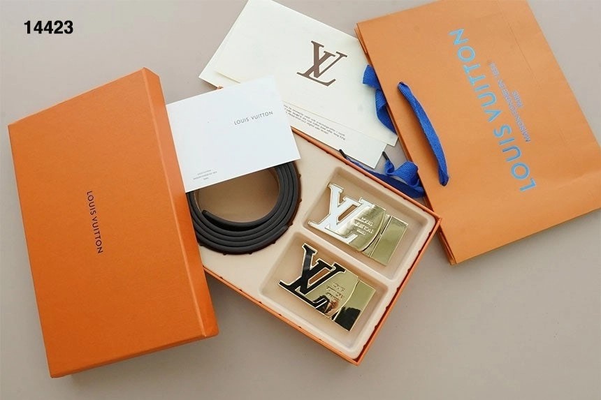 🔆 [LOUIS VUITTON] 루이비통 LV 에폭시 투버클 벨트셋 🔆