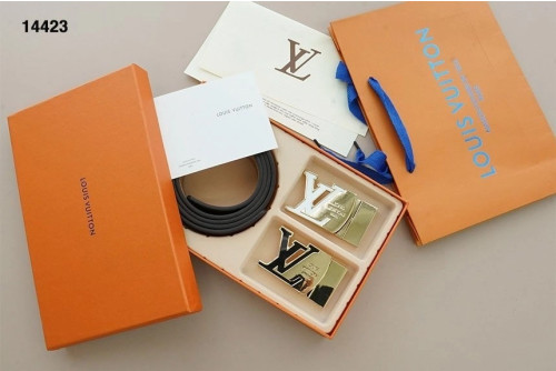 🔆 [LOUIS VUITTON] 루이비통 LV 에폭시 투버클 벨트셋 🔆