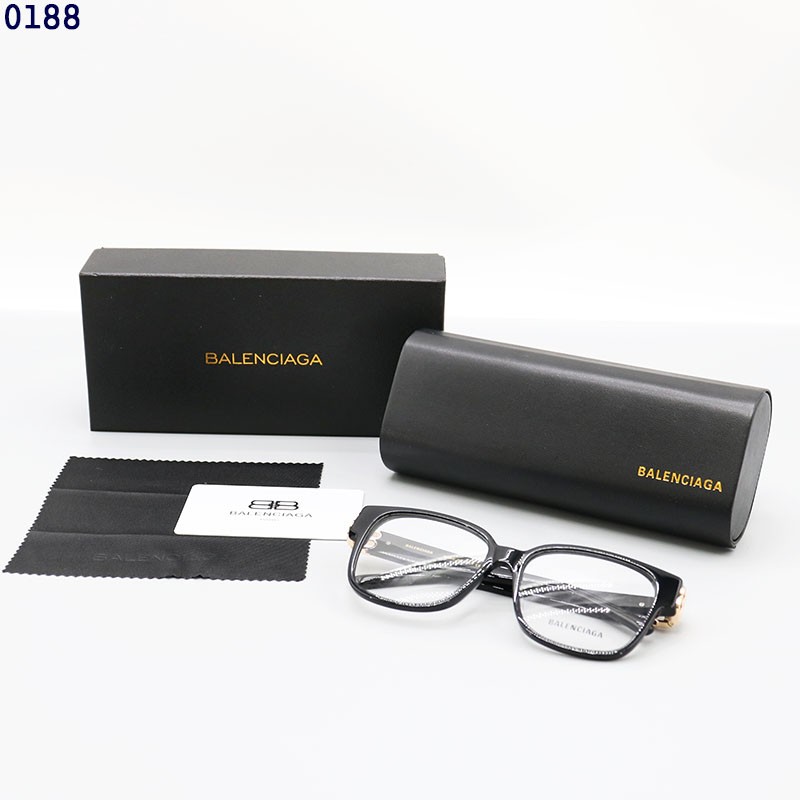 👹발*시아가 템플 스퀘어 프레임 안경👹