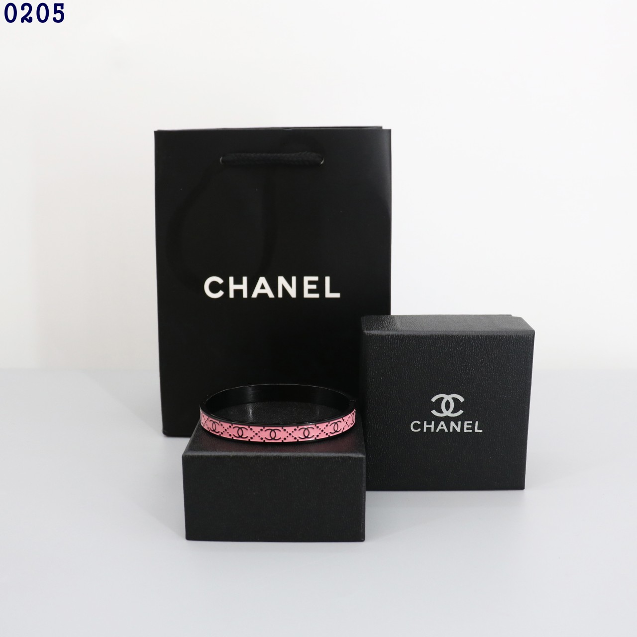 👹샤* CC로고 핑크 팔찌 👹