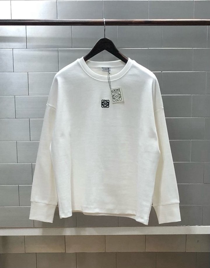 💕 로** 로고자수 롱 슬리브