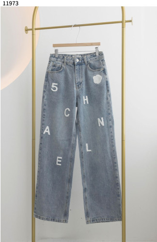 #샤넬 [Chanel] 로고 스트레이트 청바지 신상입고💢 #하의 #팬츠 #11973