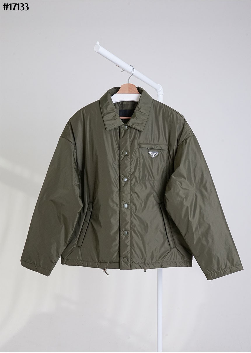 🔆 [PRADA] 프라다 리나일론 블루종 다운 자켓 🔆