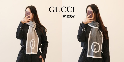 🔆 [GUCC] 구찌 남여공용 캐시미어 GG빅로고  머플러 🔆