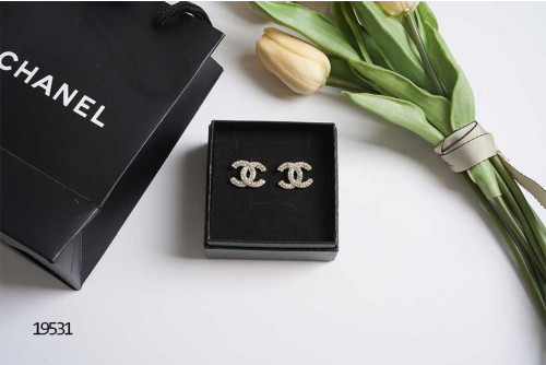 🔆 [CHANEL] 샤넬 CC 로고 비쥬 이어링🔆