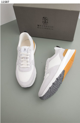 #브루넬로쿠치넬리 [Brunello Cucinelli] 레더 믹스 스니커즈 신상입고💢 #신발 #11587