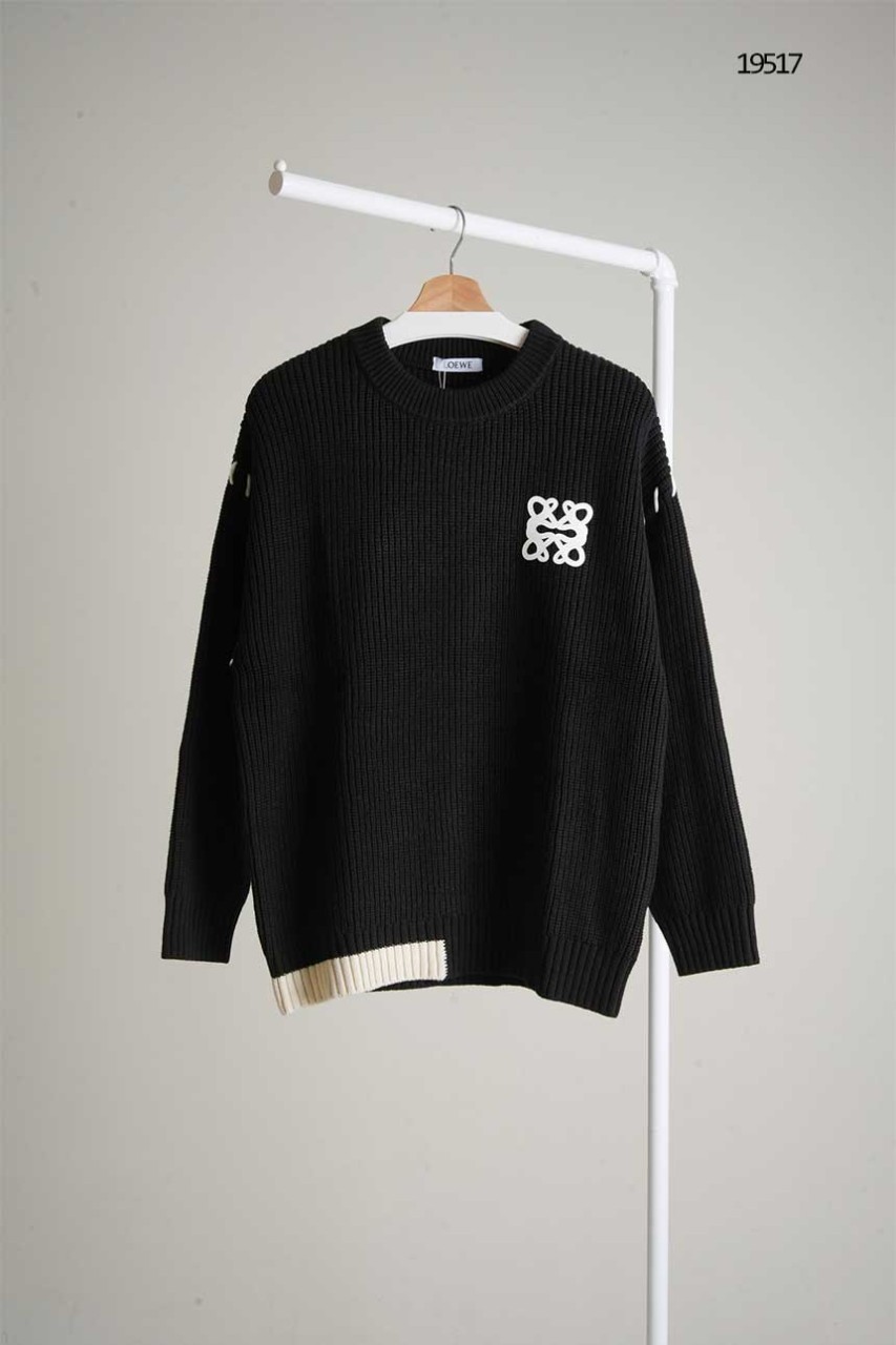 🔆 [LOEWE] 로에베 아나그램 스티치 포인트 니트 스웨터 🔆