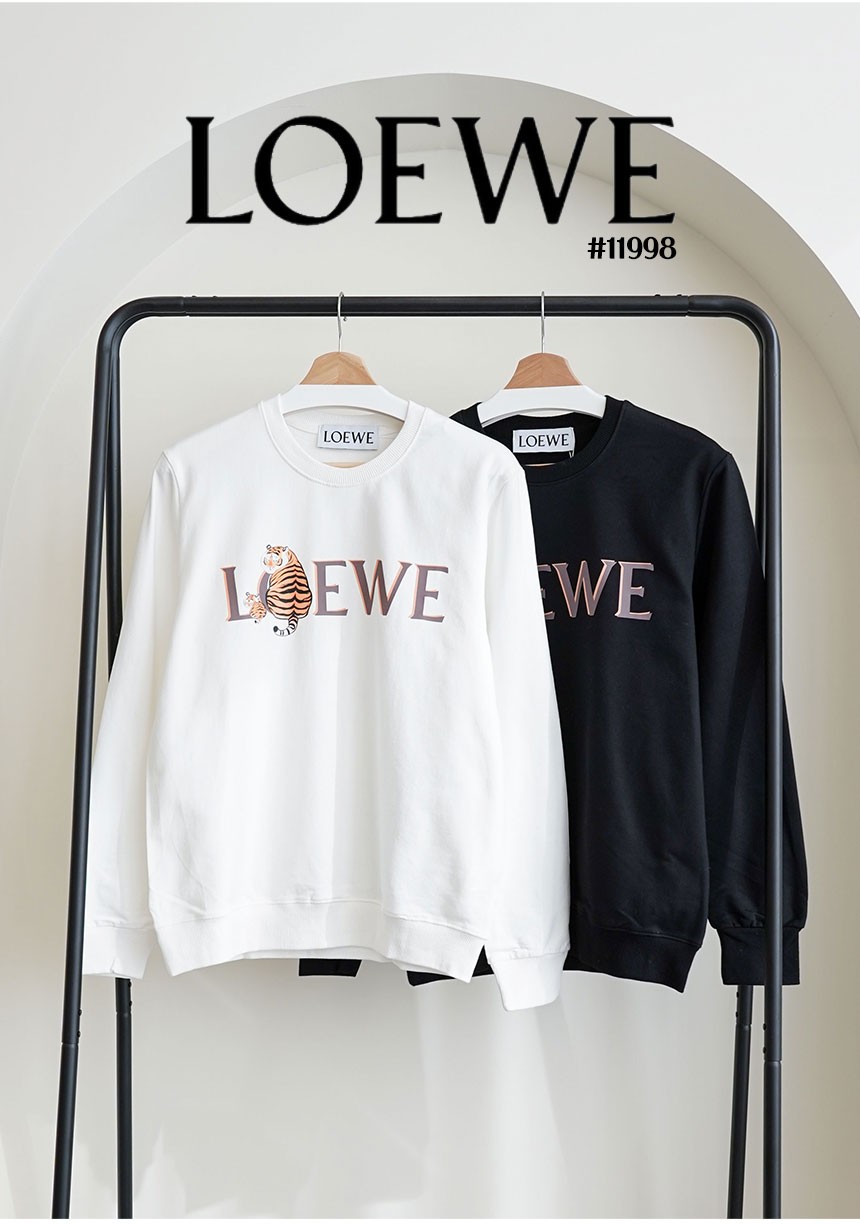 🔆 [LOEWE] 로에베 수입 팻타이거 크루넥 맨투맨 티셔츠 🔆