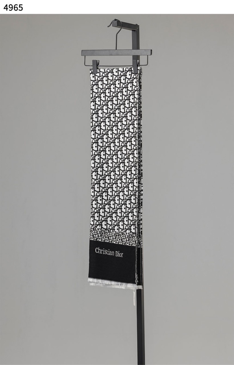 🍀 [DIOR] 크리스찬 디올 수입고급 오블리크 스톨 울 머플러 🍀