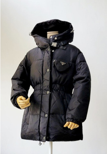 💕 프** 리나일론 후드 다운 패딩