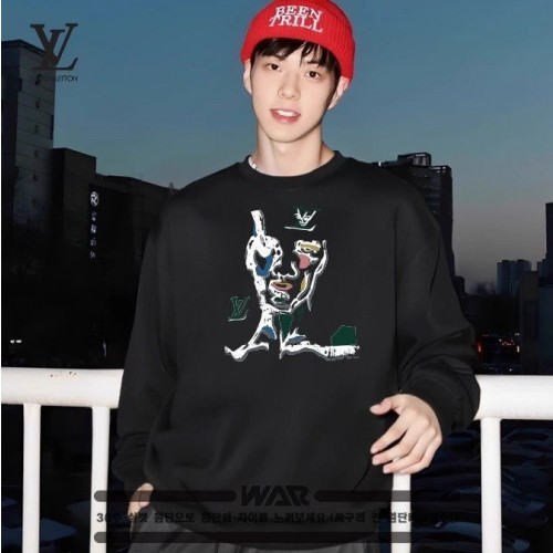 💕 루* 페인트 조각상 디자인 밍크양기모 티셔츠