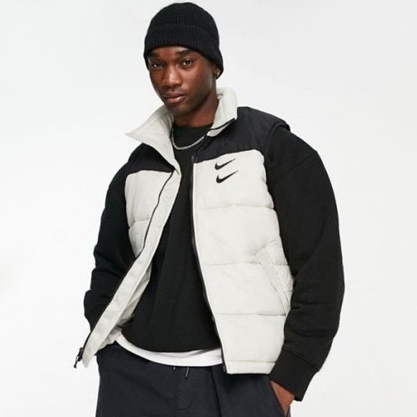 💕 나** 더블로고 패딩베스트