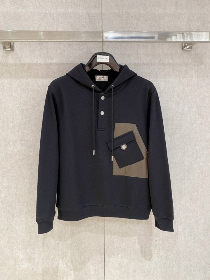 💕 에*** 투버튼 포켓후드(기모)