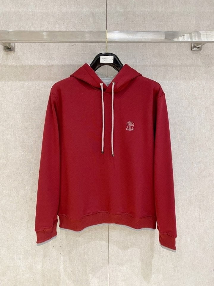 💕 브*** 쿠치넬리 톤배색 후드(기모)