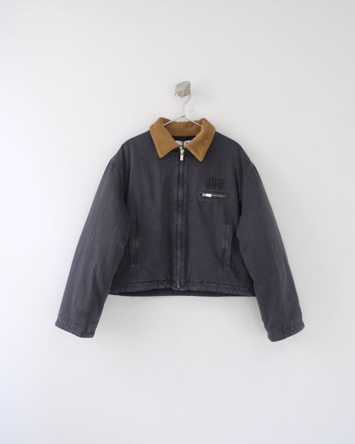 💕 미*** 25 로고 패치 아플리케 패딩 자켓 - 수입