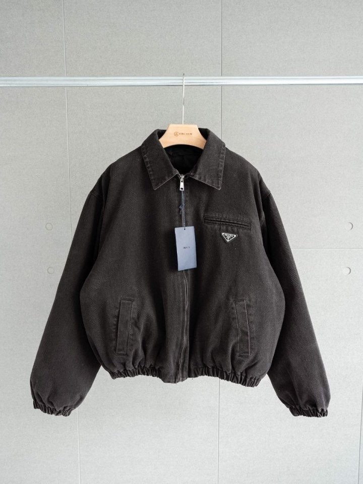 💕 프** 25 플레이트 데님 패딩 자켓 - 수입