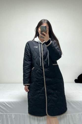 💕 나** 스우시 후드롱 리버시블 패딩