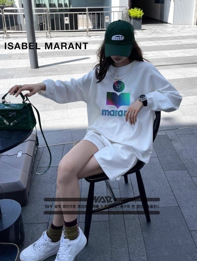 💕 이** 마랑 비비드 컬러 디자인 밍크양기모 티셔츠