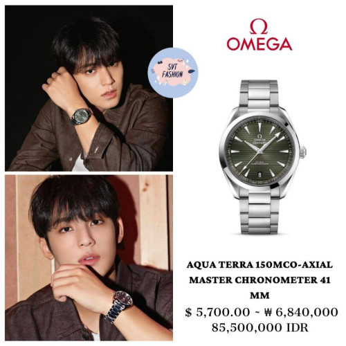 오메가 씨마스터 아쿠아 테라 올리브 그린