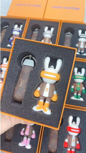 루이비통 모노그램 버니 키링