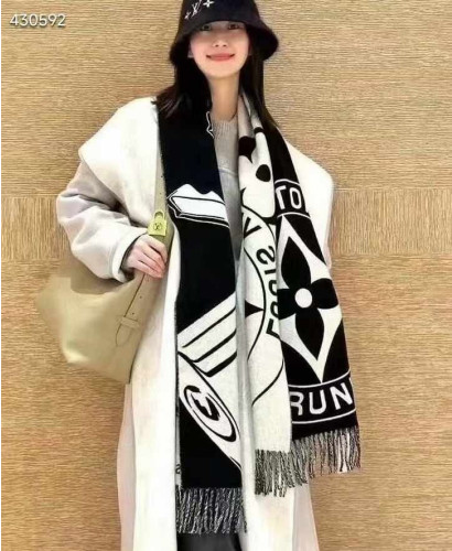 💕 루* 락 앤드 키 스카프 블랙