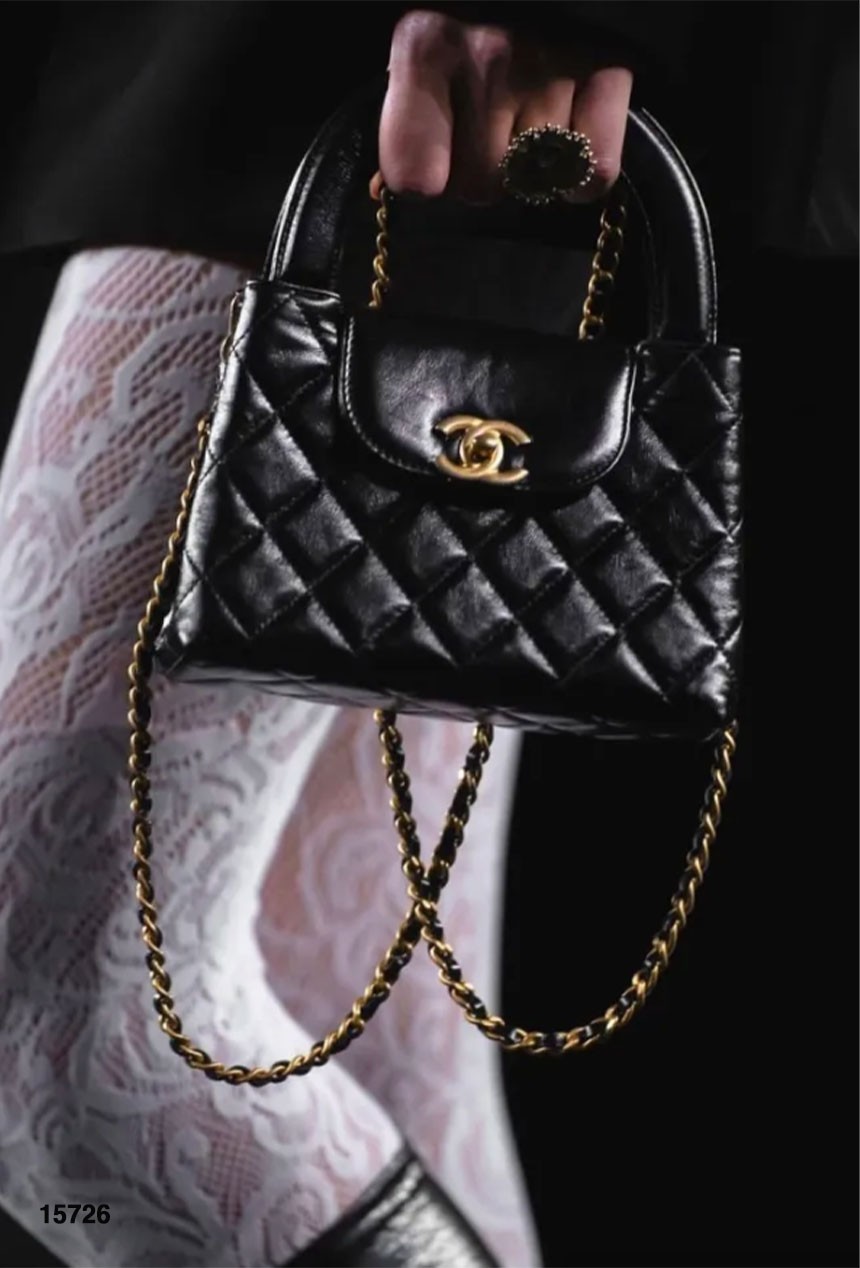 🔆 [CHANEL] 샤넬 빈티지 금장 켈리백 스몰 블랙 🔆