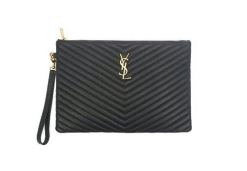 💕 생** 쉐브론 클러치 금장