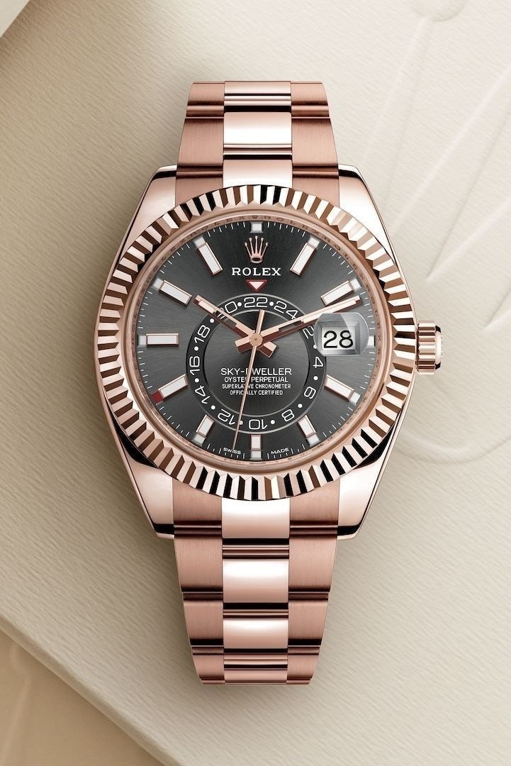 💕 로** 스카이드웰러 로즈골드 다크로듐