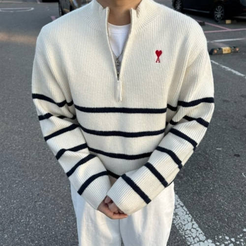 💕 아* 하찌 반집업 단가라 니트